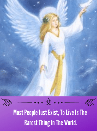 Most People Just Exist, To Live Is The Rarest Thing In The World.